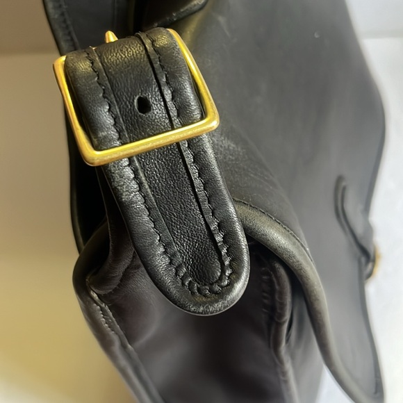 Vintage COACH leather briefcase stamped IRREGULAR w/COA - Picture 5 of 16